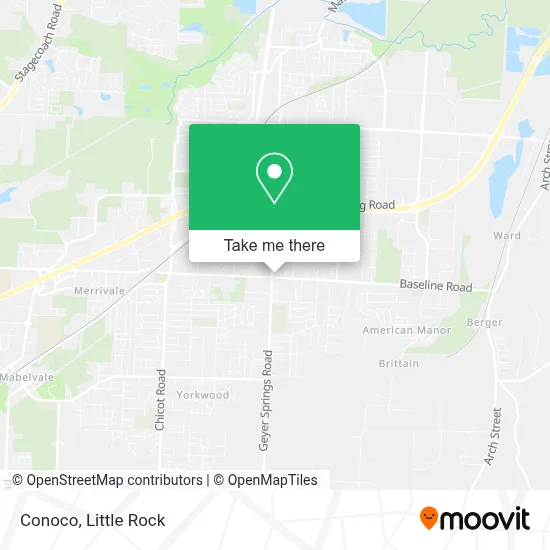 Conoco map