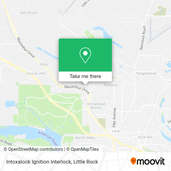 Intoxalock Ignition Interlock map