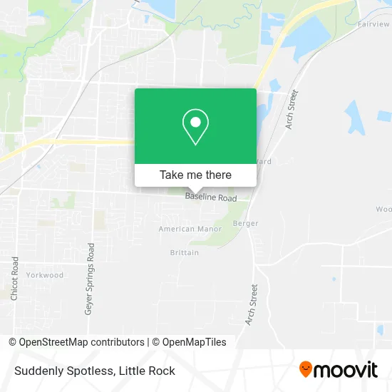 Suddenly Spotless map