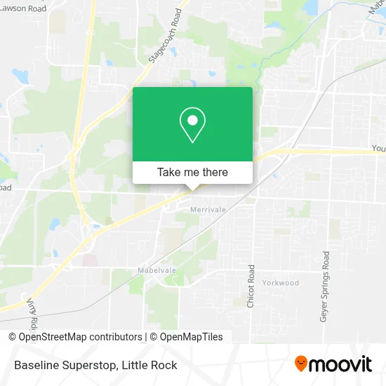 Baseline Superstop map