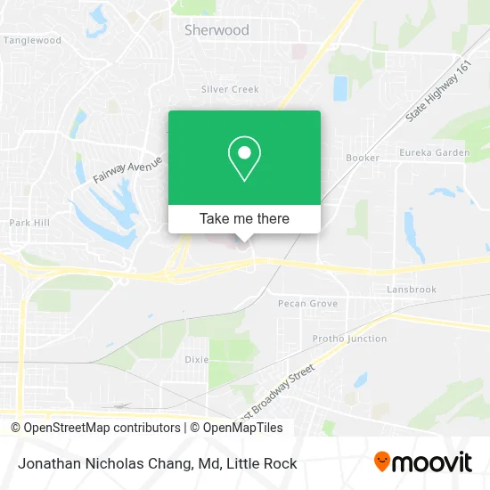 Jonathan Nicholas Chang, Md map