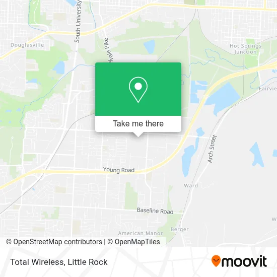 Total Wireless map