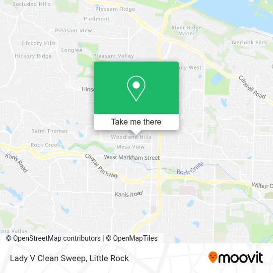 Lady V Clean Sweep map