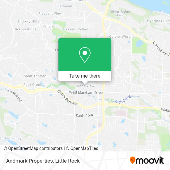 Andmark Properties map