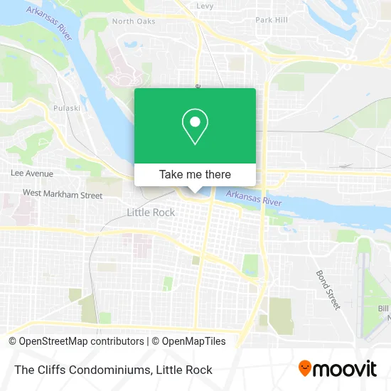 The Cliffs Condominiums map