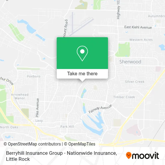 Berryhill Insurance Group - Nationwide Insurance map