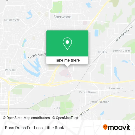 Ross Dress For Less map
