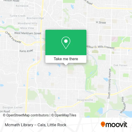 Mcmath Library -- Cals map