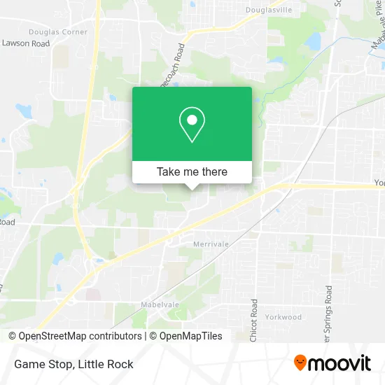 Game Stop map