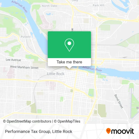 Performance Tax Group map