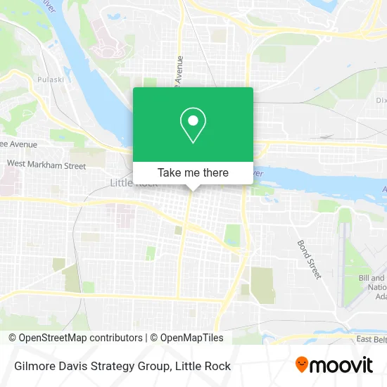 Gilmore Davis Strategy Group map