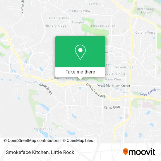 Smokeface Kitchen map