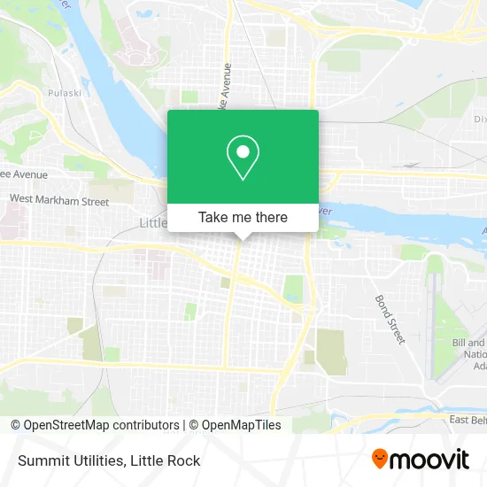 Summit Utilities map