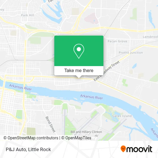 P&J Auto map