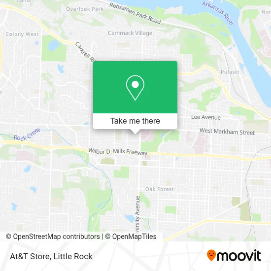 At&T Store map