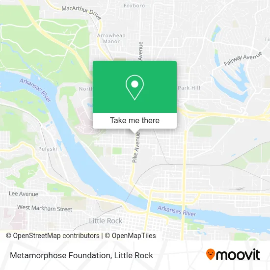 Metamorphose Foundation map