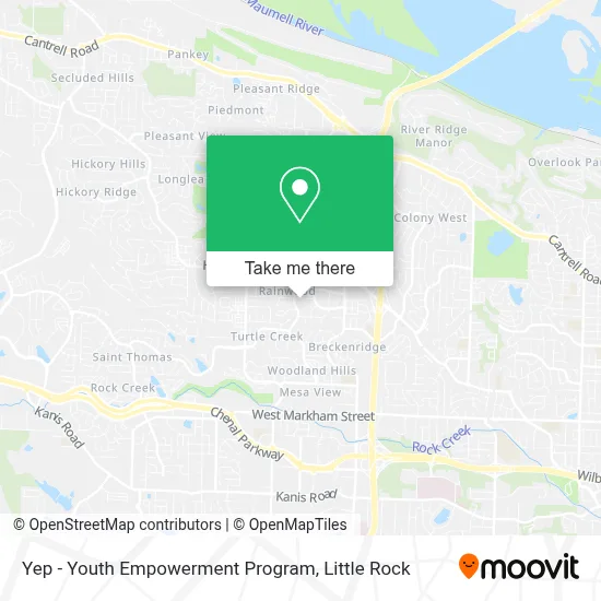 Yep - Youth Empowerment Program map
