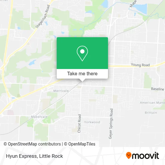Hyun Express map