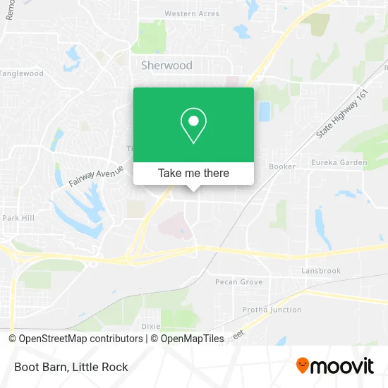 Boot Barn map