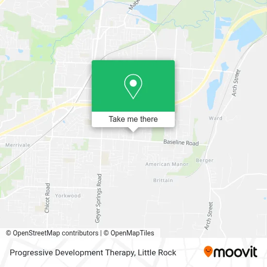 Progressive Development Therapy map
