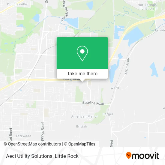 Aeci Utility Solutions map