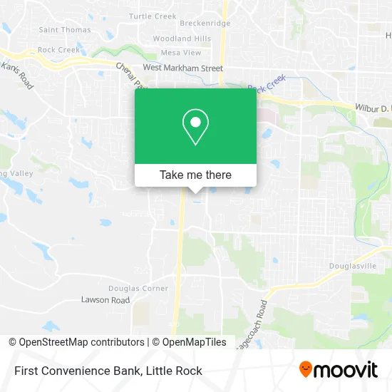 First Convenience Bank map