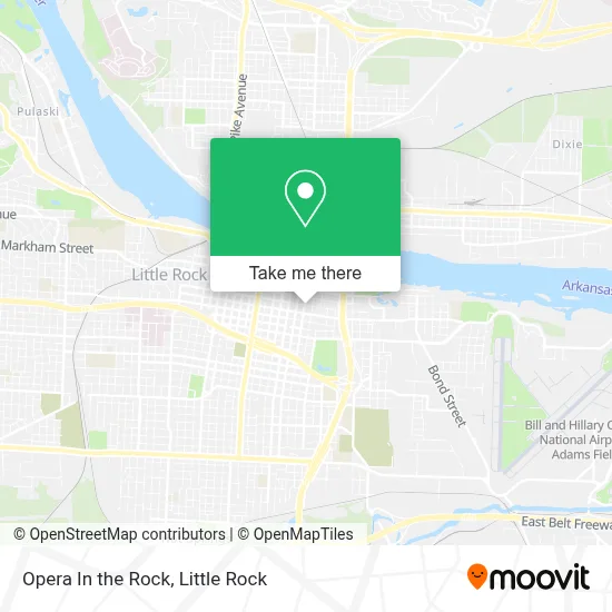Opera In the Rock map