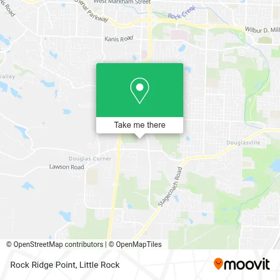 Rock Ridge Point map
