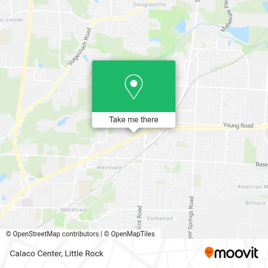 Calaco Center map