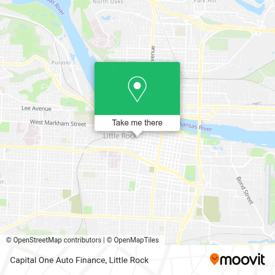 Capital One Auto Finance map