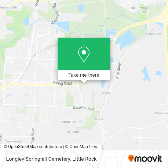 Longley-Springhill Cemetery map