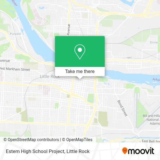 Estem High School Project map
