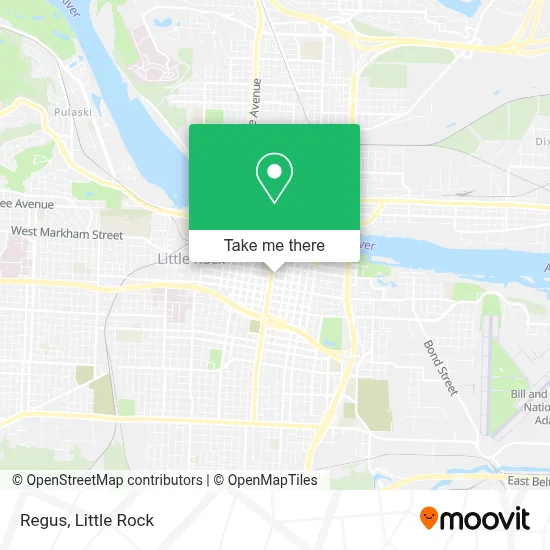 Regus map