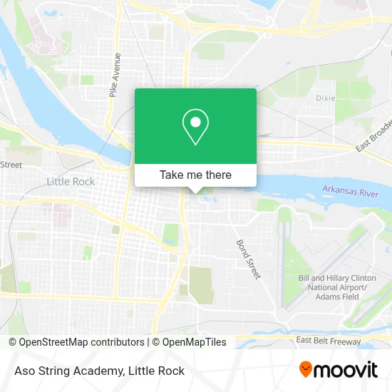 Aso String Academy map