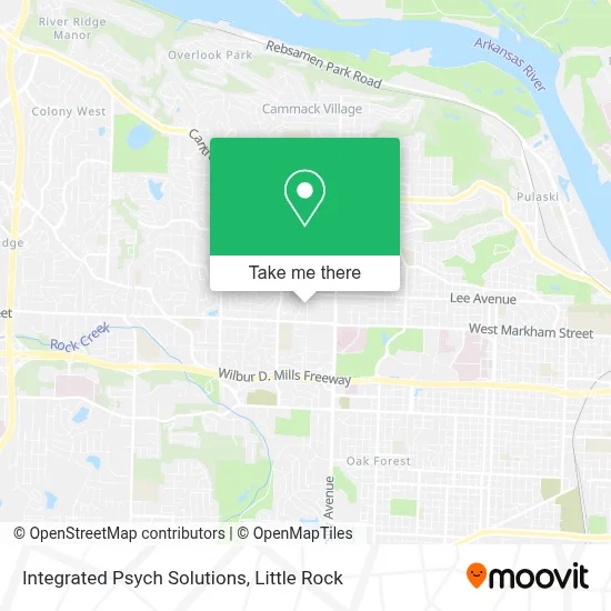 Integrated Psych Solutions map