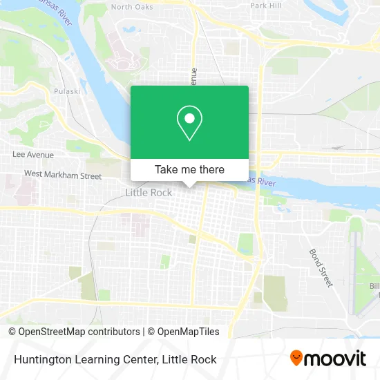 Huntington Learning Center map