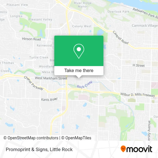 Promoprint & Signs map