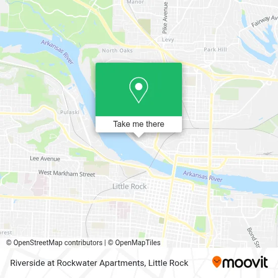 Riverside at Rockwater Apartments map