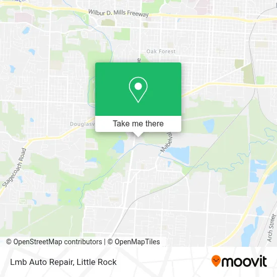 Lmb Auto Repair map