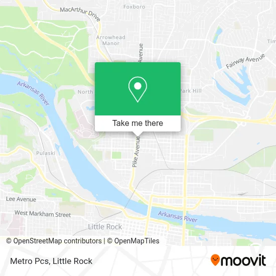 Metro Pcs map