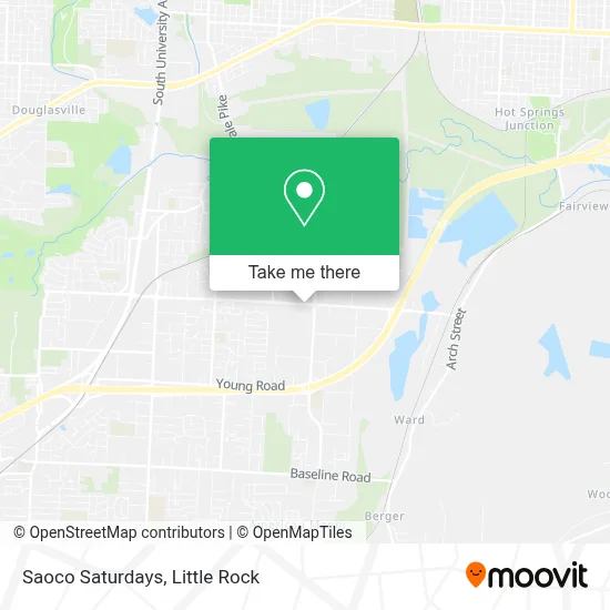 Saoco Saturdays map