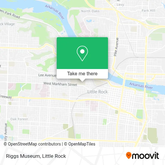 Riggs Museum map