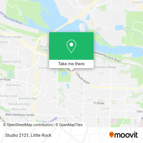 Studio 2121 map