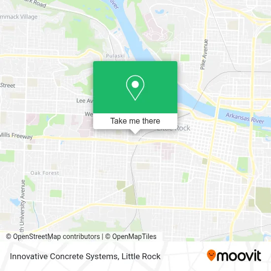 Innovative Concrete Systems map