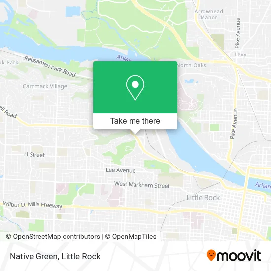 Native Green map