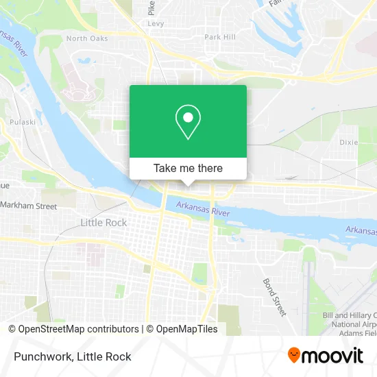 Punchwork map