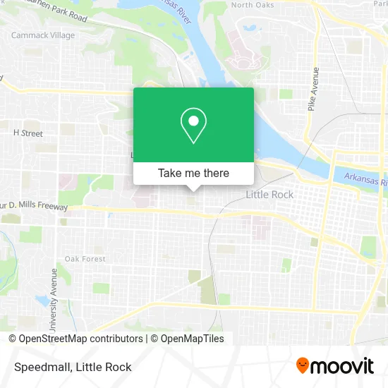 Speedmall map