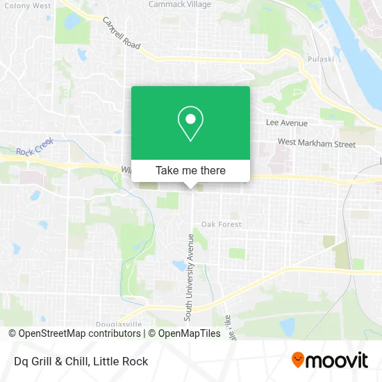 Dq Grill & Chill map