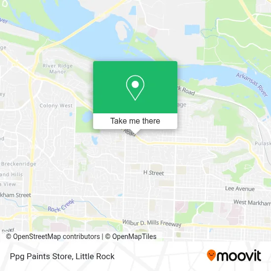 Ppg Paints Store map
