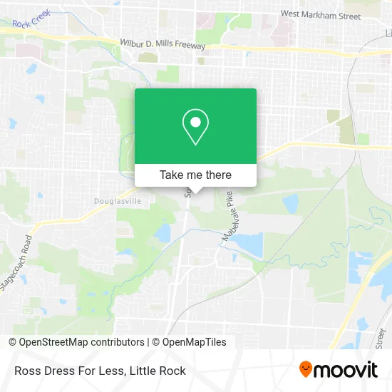 Ross Dress For Less map